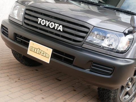 TOYOTA LANDCRUISER　ランドクルーザー　ランクル　四駆　100　VX　希少カラー　背面レス　LINE-X施工　 (3)